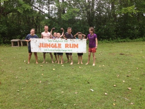 We survived the Jungle Run!!